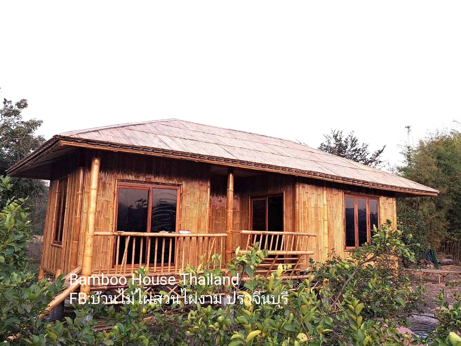 บ้านไม้ไผ่ทรงปั้นหยา นครสวรรค์